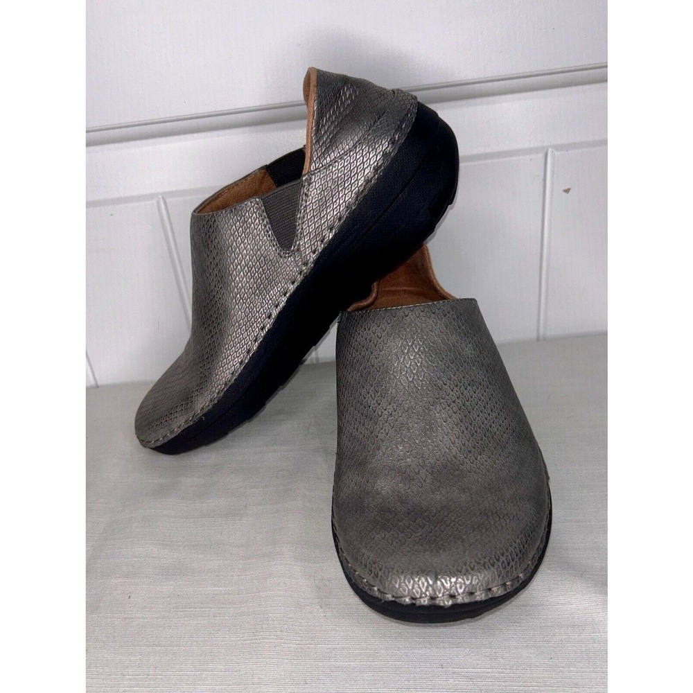Fitflop Superloafer Shimmersnake Womens Size 5 Pewter Loafer Shoes‎